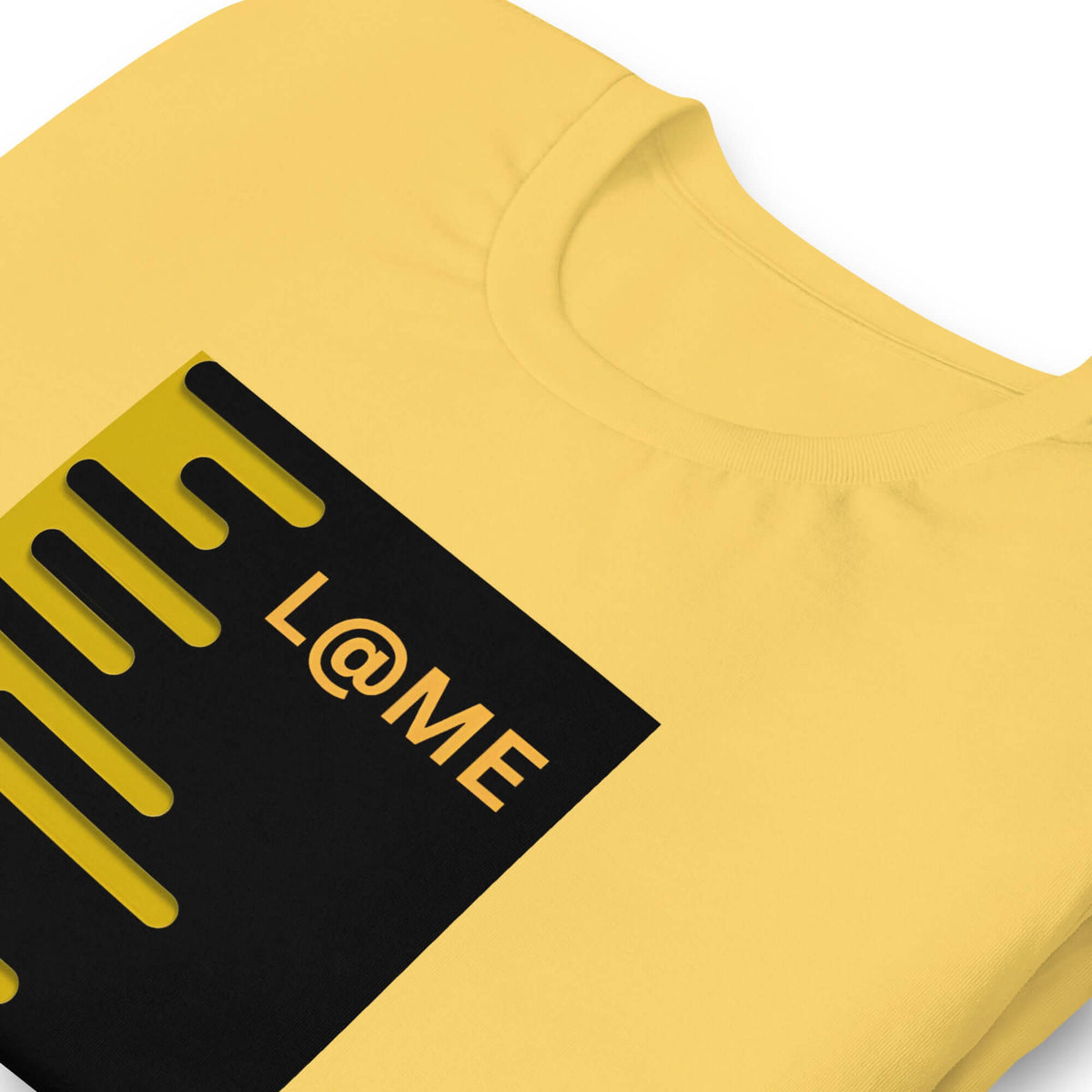 Black LME Shadow Fear graphic tee with relaxed fit and bold streetwear design