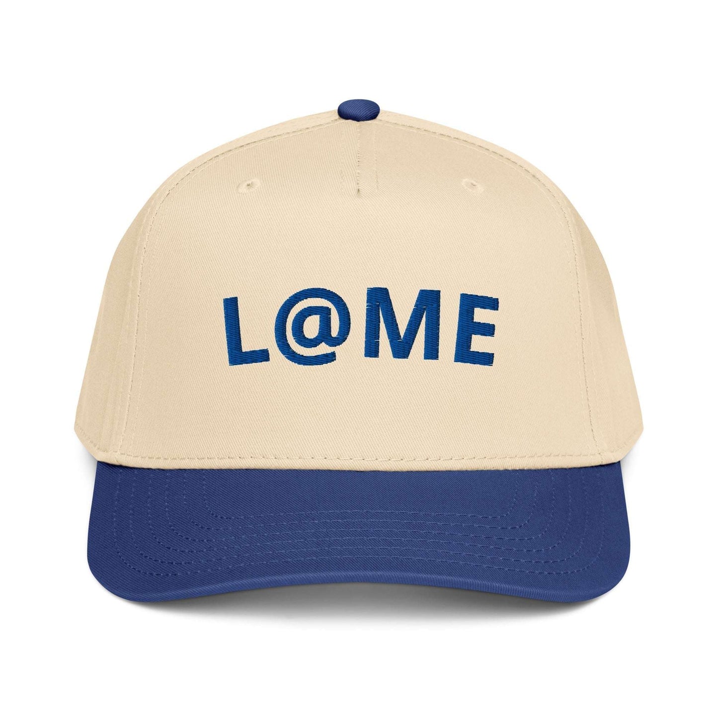 L@ME 5-Panel Cap -Adjustable Mid-Profile Design 18 £ EMBROIDERY L@ME