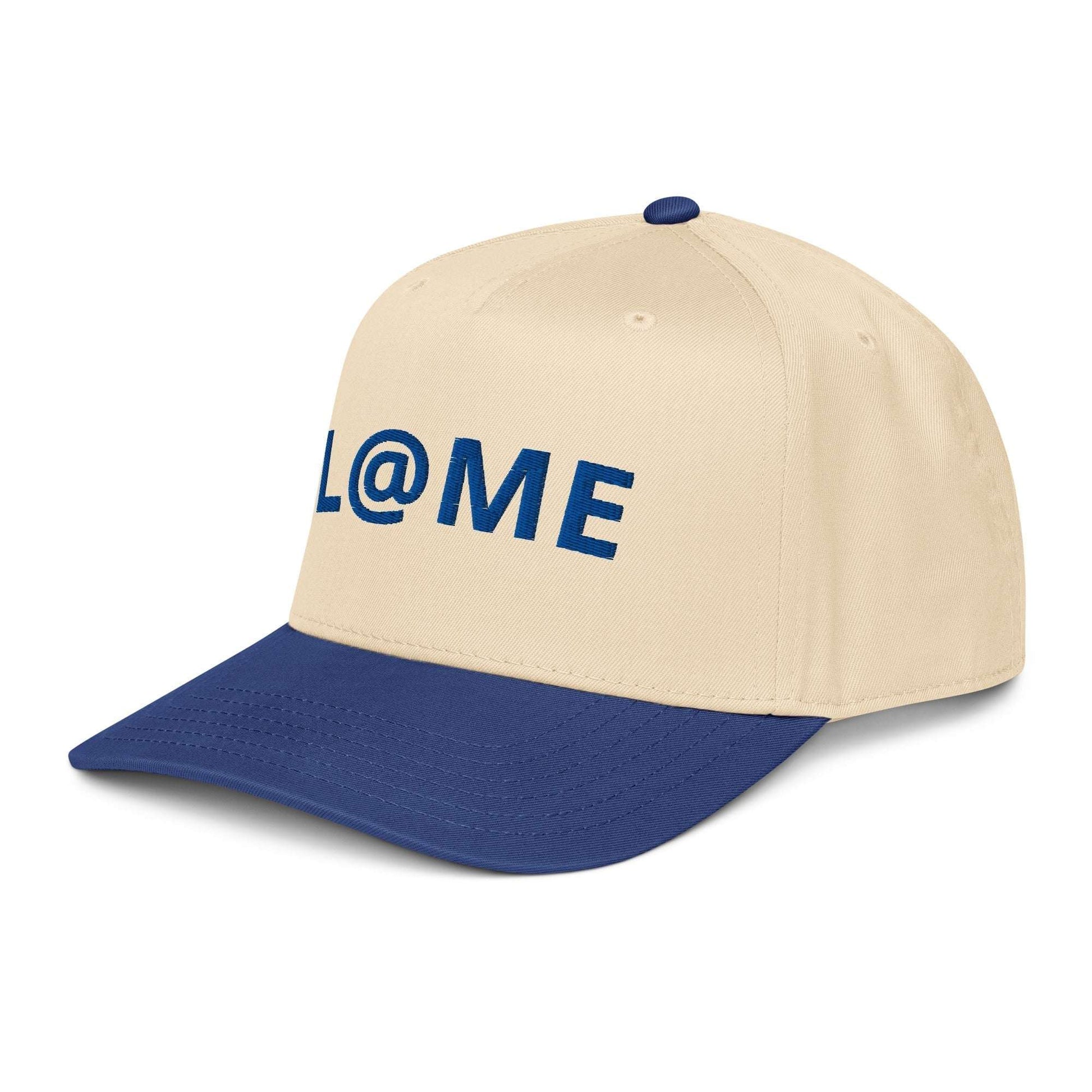 L@ME 5-Panel Cap -Adjustable Mid-Profile Design 18 £ EMBROIDERY L@ME