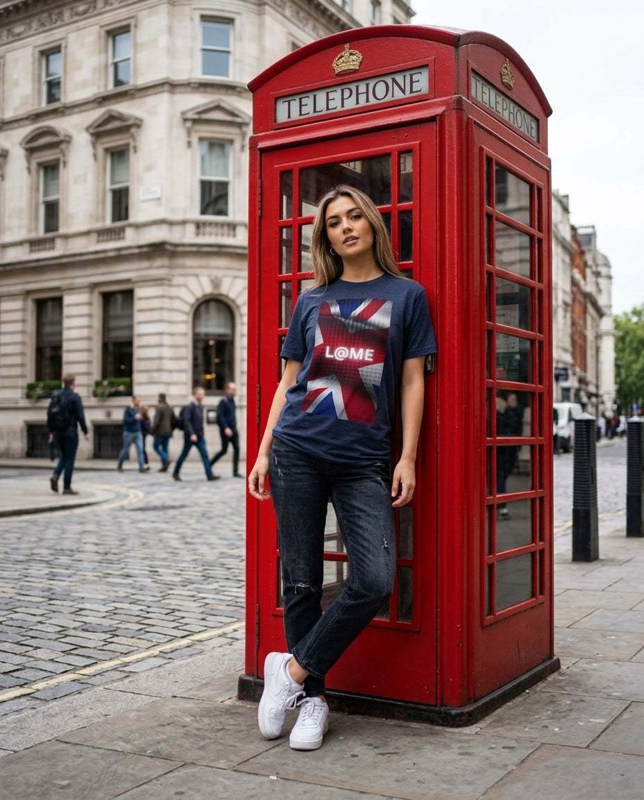 Union Jack Graphic Tee | Bold British Style for Every Day