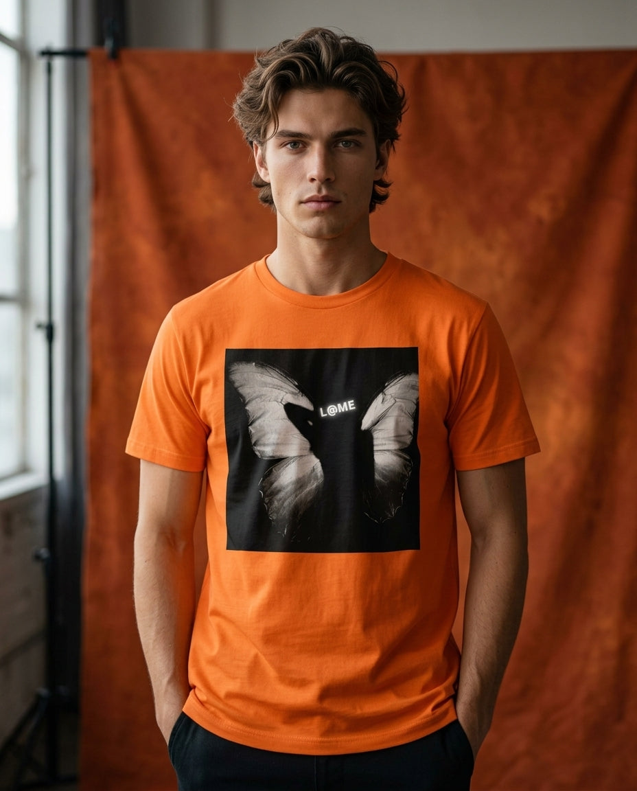Vivid Orange Butterfly lifestyle shot