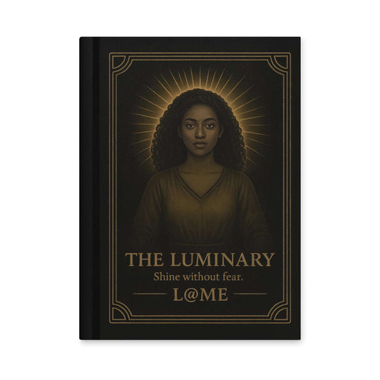 L@ME Hardcover Journal – Matte Black with Gold Tarot Artwork 12 £ POSTCARD Notebooks L@ME L@ME
