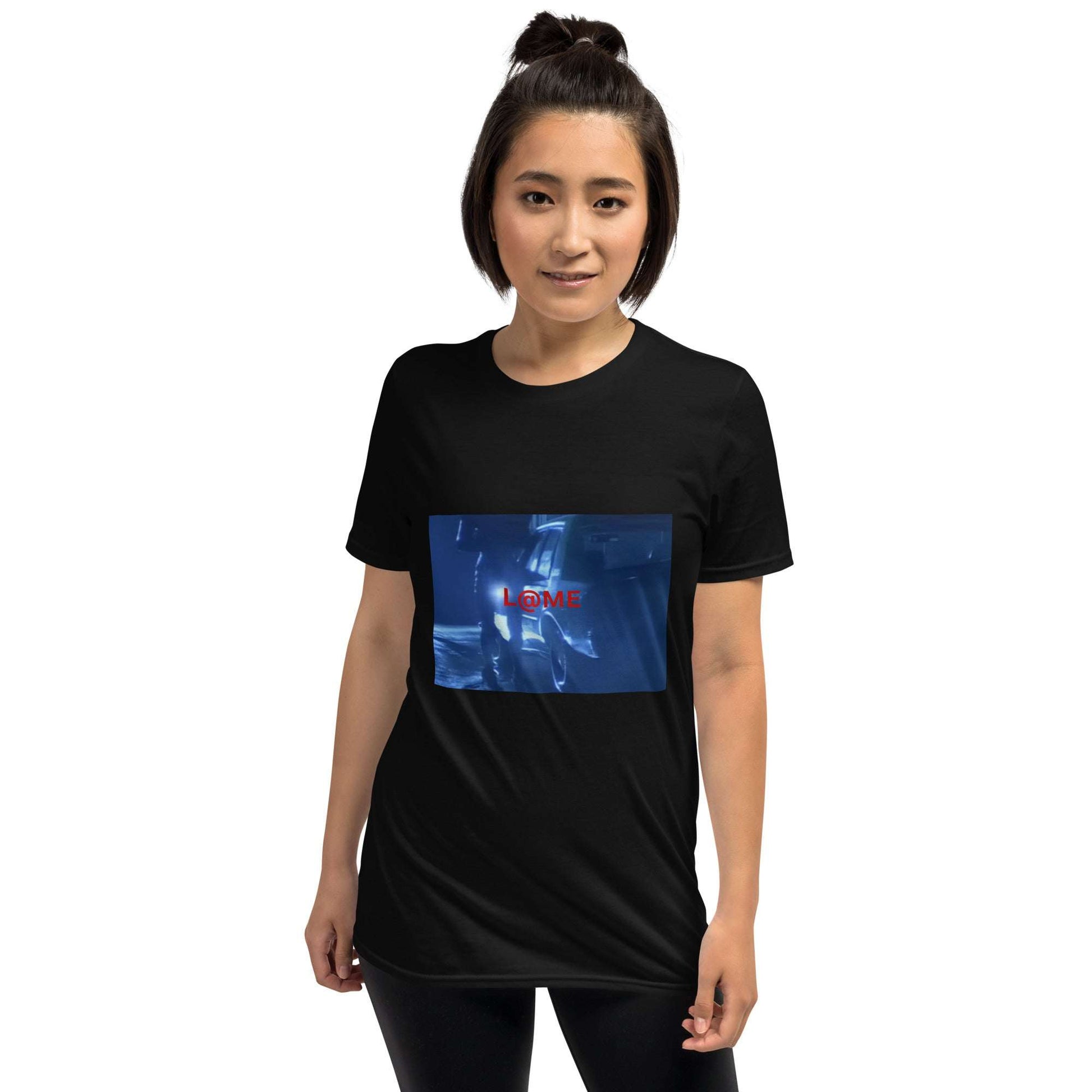 L@ME Black Cyberpunk Car Aesthetic Graphic T Premium Cotton 26 £ L@ME