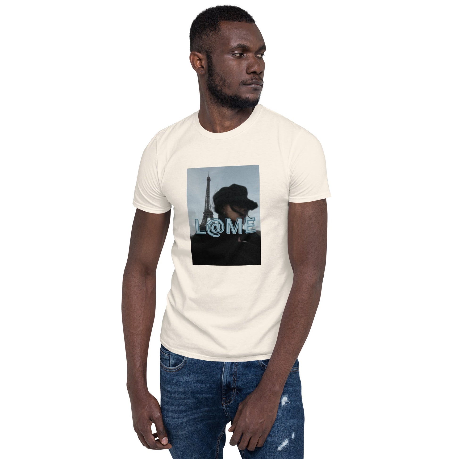 L@ME Black Paris Aesthetic Tower Graphic Tee Premium Cotton 26 £ L@ME