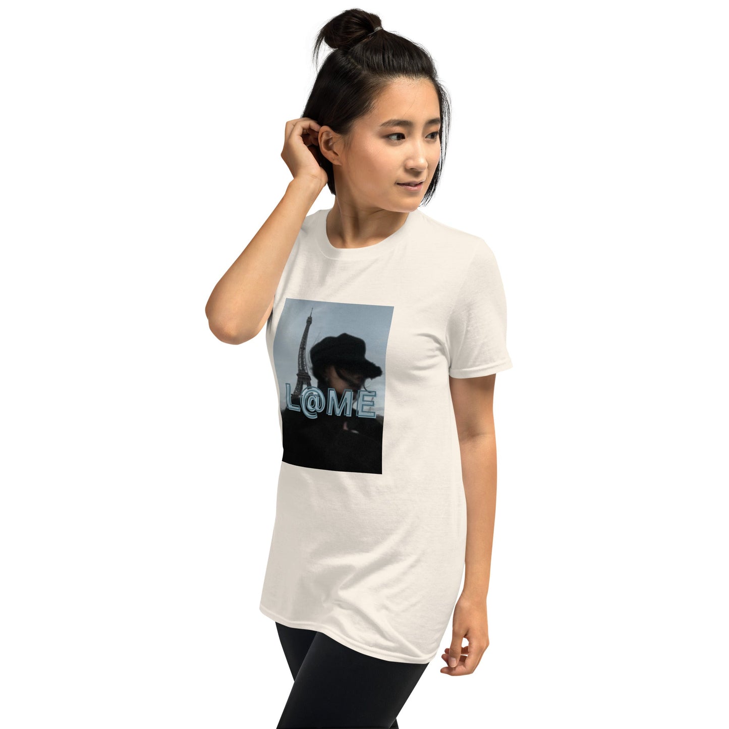 L@ME Black Paris Aesthetic Tower Graphic Tee Premium Cotton 26 £ L@ME