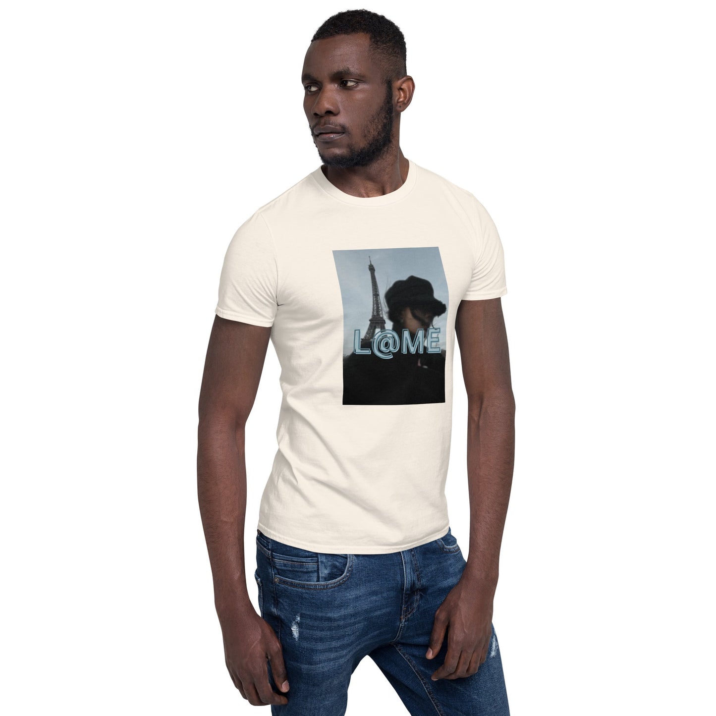 L@ME Black Paris Aesthetic Tower Graphic Tee Premium Cotton 26 £ L@ME