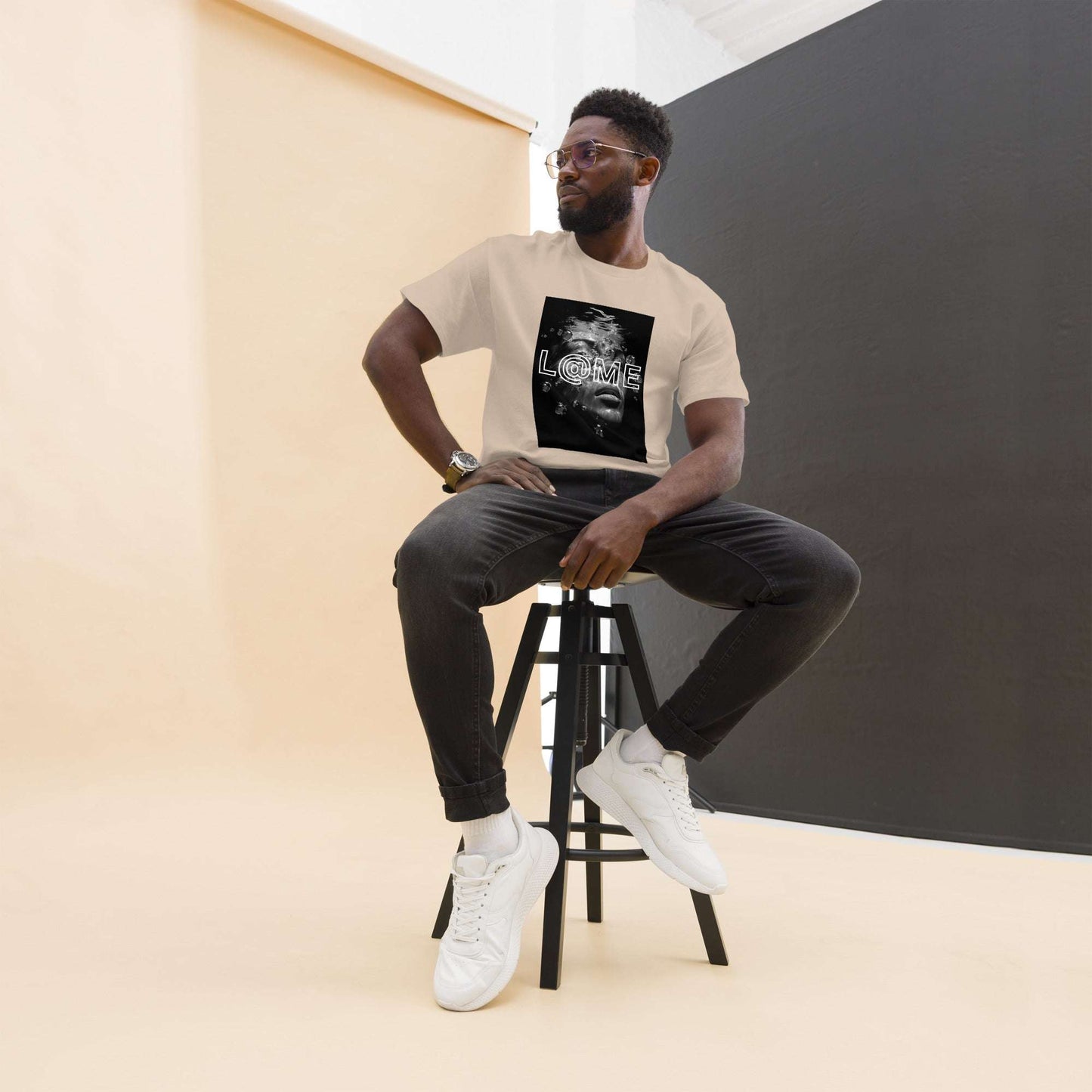 L@ME Ash Graphic Tee-Premium Cotton Unisex StreetWear Fit. 26 £ L@ME