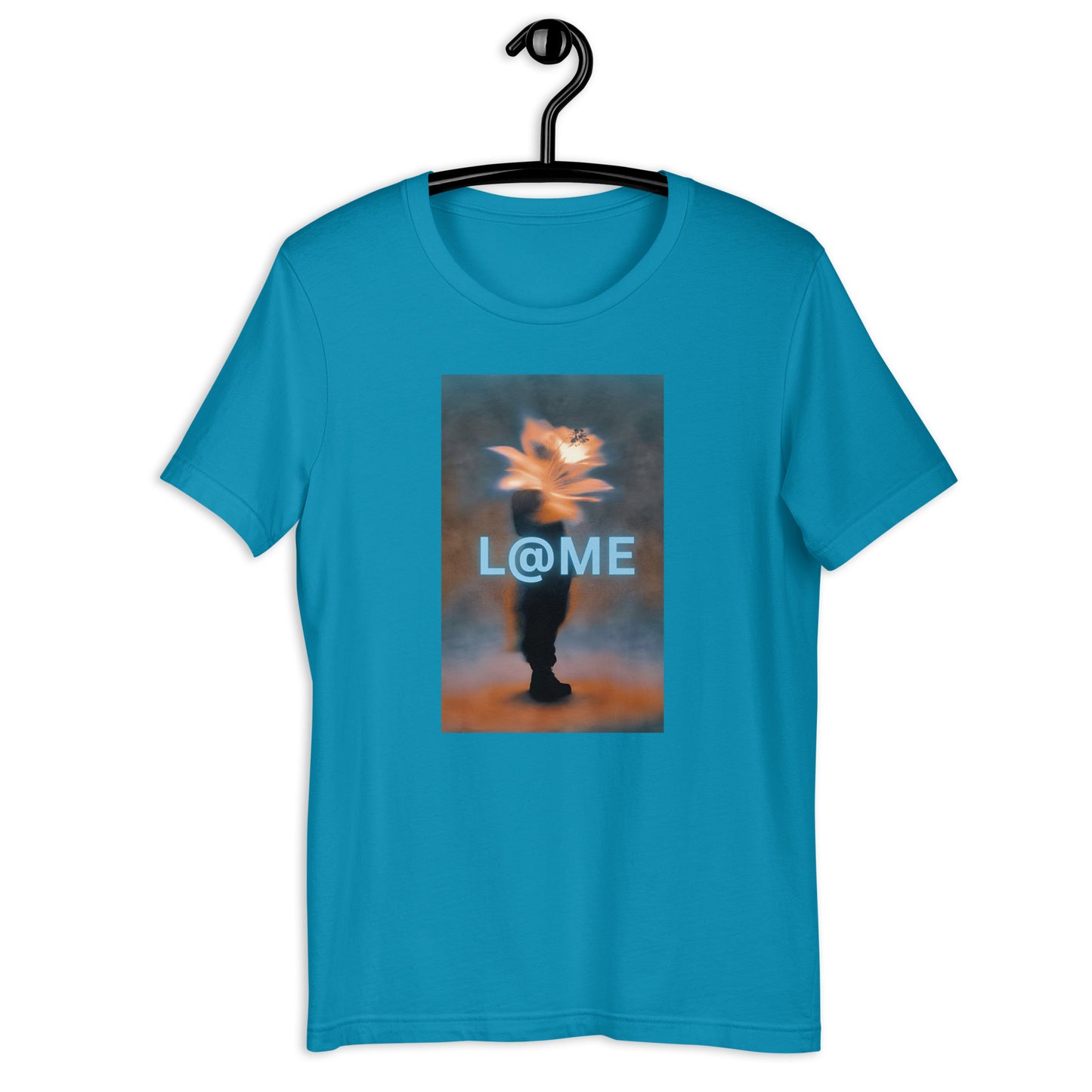 The L@ME “Bloom Within” Tee features a soft cotton blend with a relaxed fit and floral design.