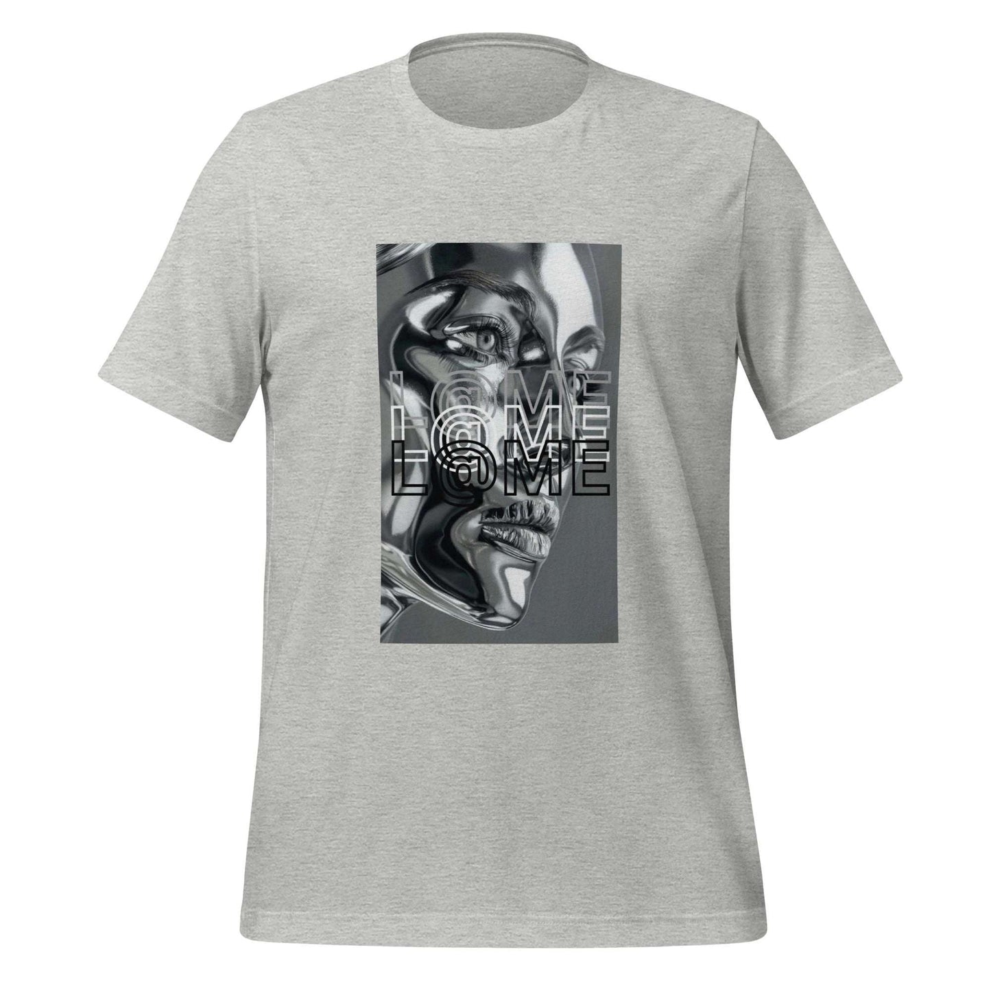 Chrome Mirage T-Shirt | Metallic Graphic Cyberpunk Style 26 £ T-SHIRT L@ME