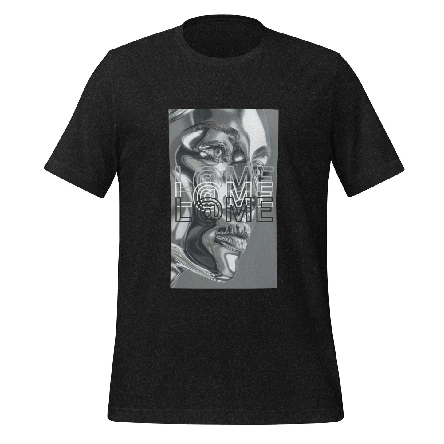 Chrome Mirage T-Shirt | Metallic Graphic Cyberpunk Style 26 £ T-SHIRT L@ME
