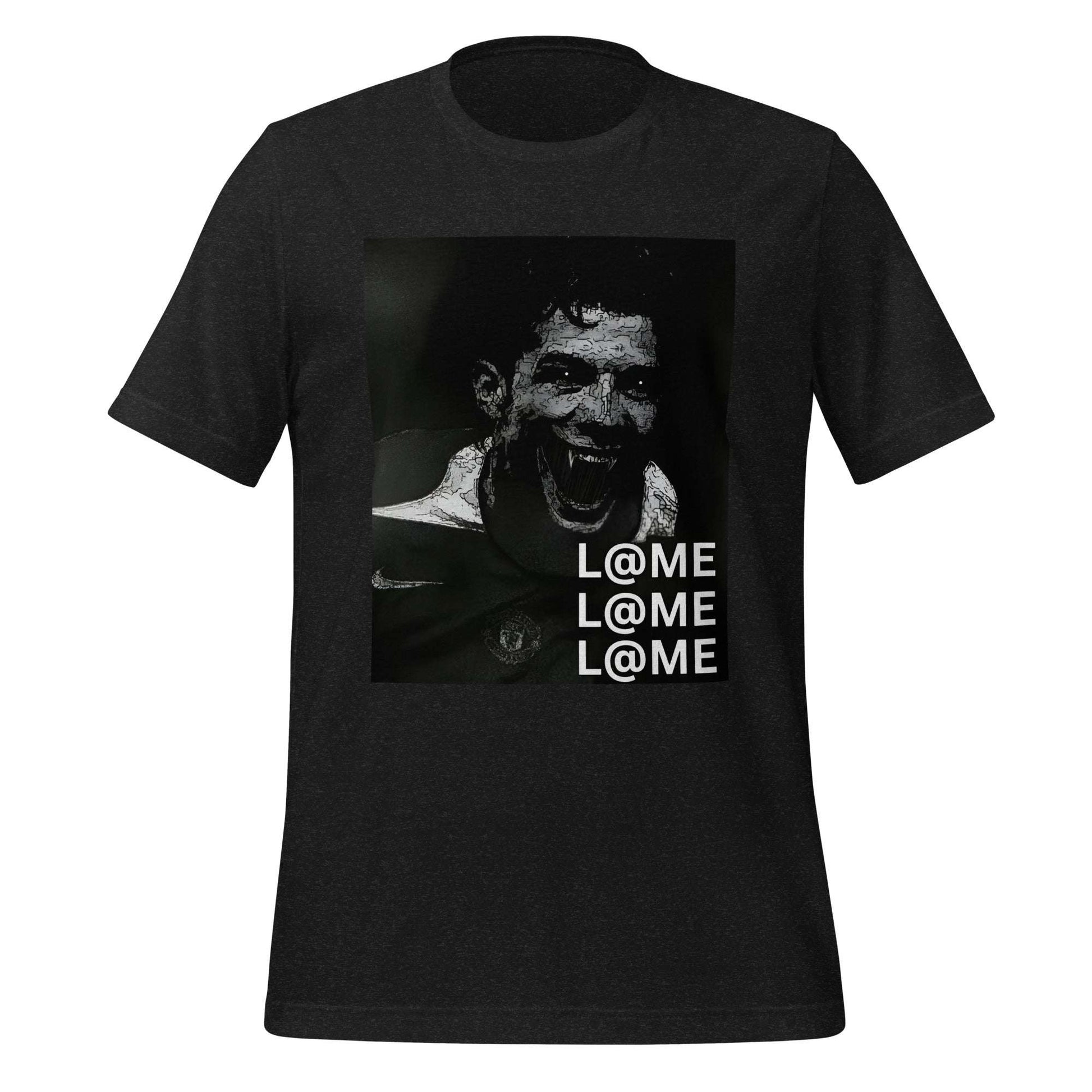L@ME Adrenaline Rush Graphic Tee | Black & White Cotton Shir 26 £ T-SHIRT L@ME
