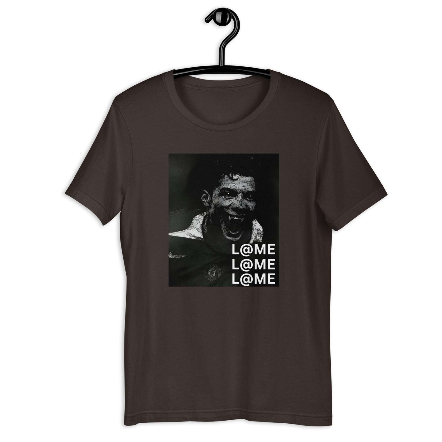 L@ME Adrenaline Rush Graphic Tee | Black & White Cotton Shir 26 £ T-SHIRT L@ME