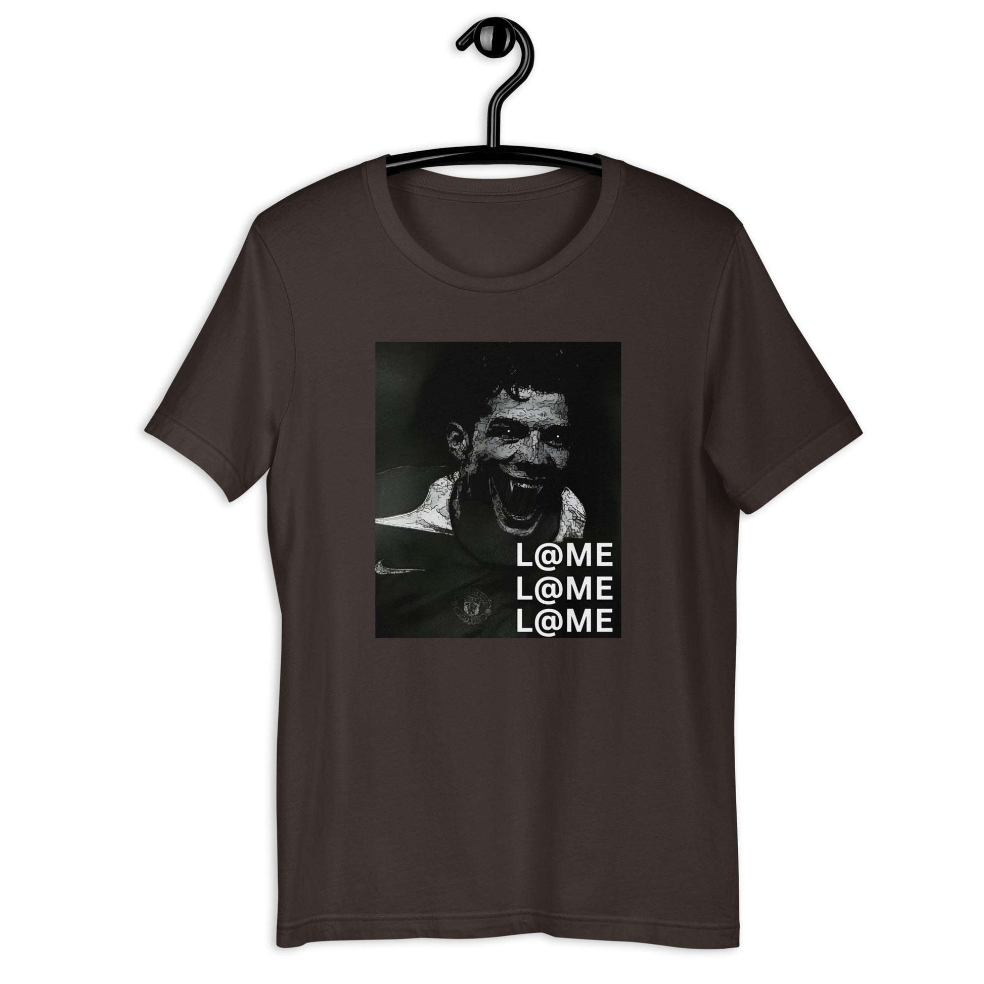 L@ME Adrenaline Rush Graphic Tee | Black & White Cotton Shir 26 £ T-SHIRT L@ME