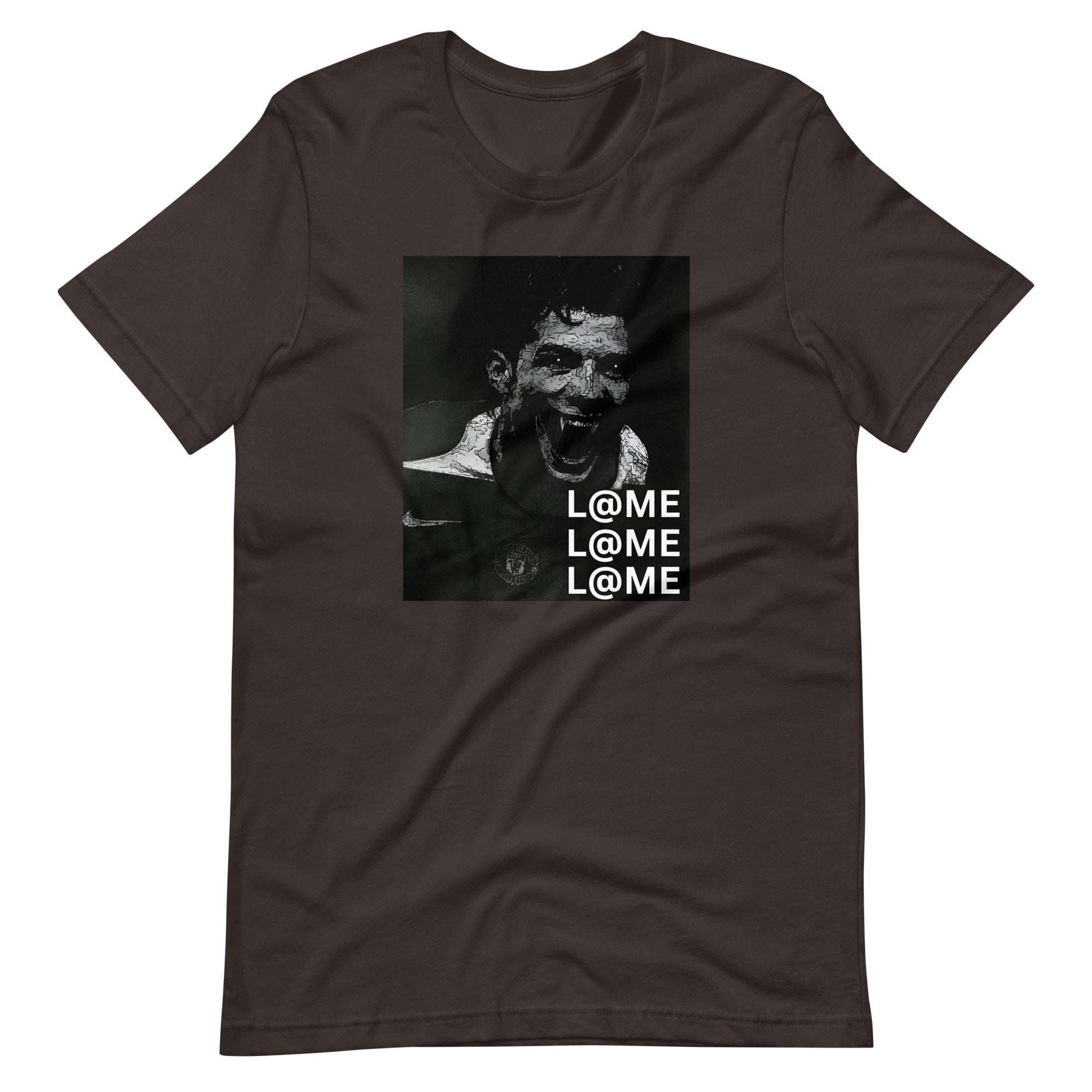 L@ME Adrenaline Rush Graphic Tee | Black & White Cotton Shir 26 £ T-SHIRT L@ME