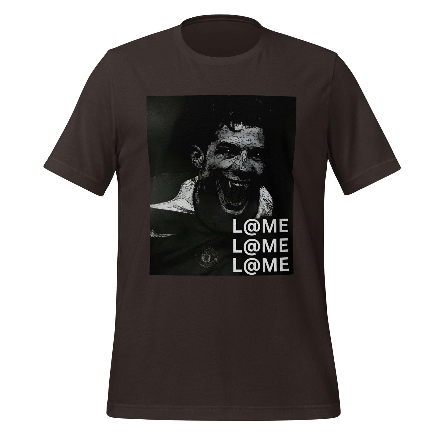 L@ME Adrenaline Rush Graphic Tee | Black & White Cotton Shir 26 £ T-SHIRT L@ME