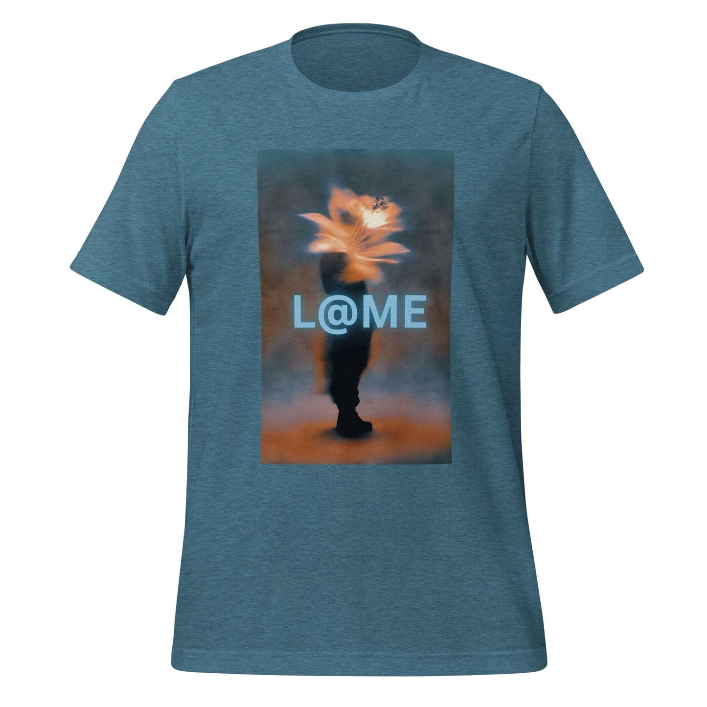 A soft cotton tee featuring a serene design symbolizing self-growth and resilience.