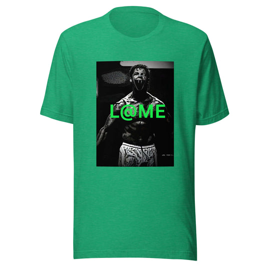 LME Limit Breaker Graphic Tee featuring a surreal keyhole design on soft cotton fabric.