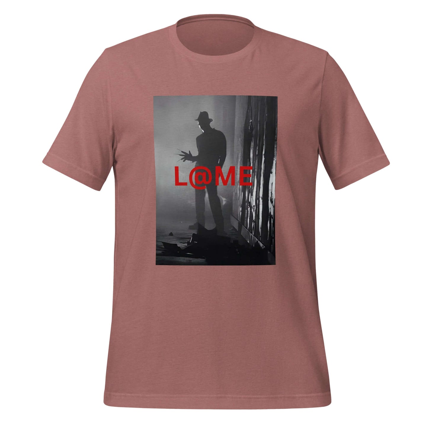 Black LME Shadow Fear graphic tee with bold shadow design and relaxed fit cotton fabric