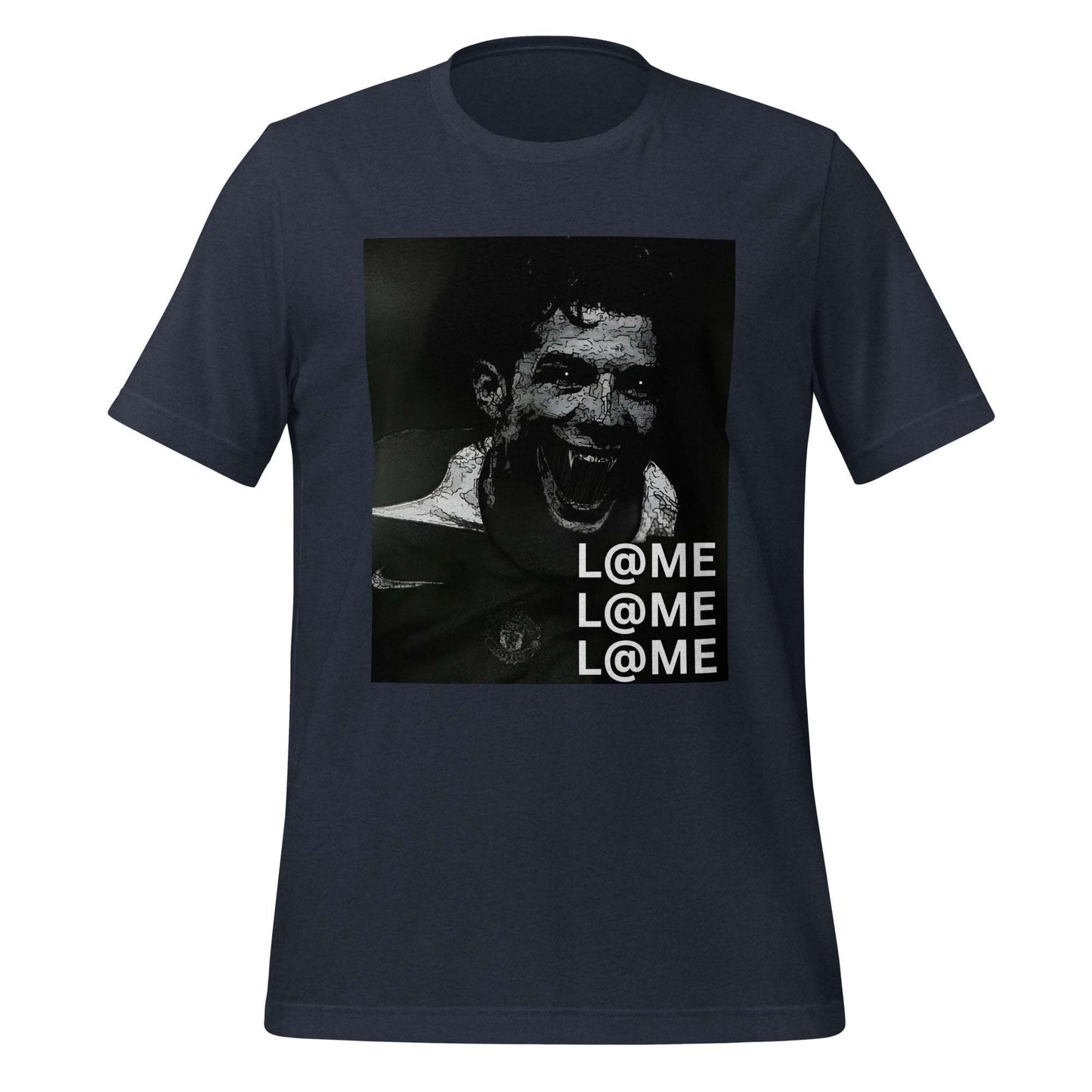 L@ME Adrenaline Rush Graphic Tee | Black & White Cotton Shir 26 £ T-SHIRT L@ME