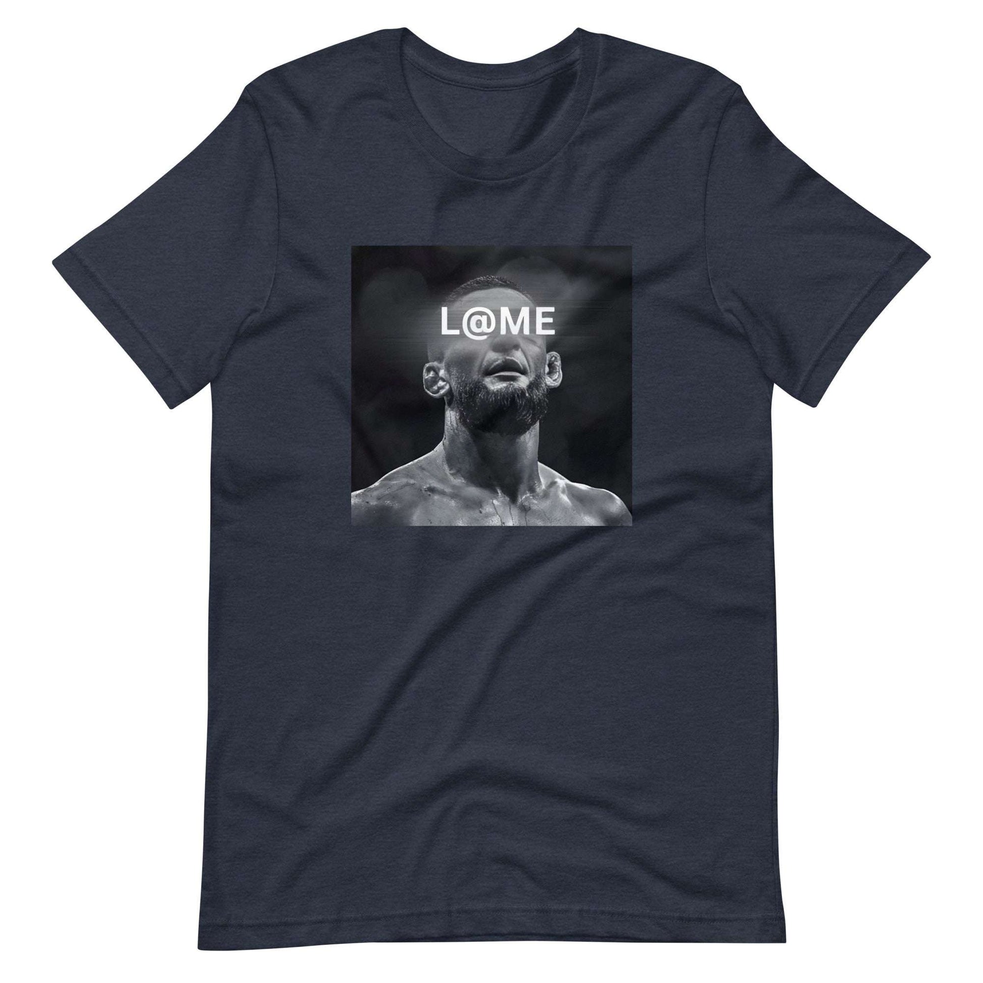 Black-and-white graphic tee featuring a portrait symbolizing determination and strength.
