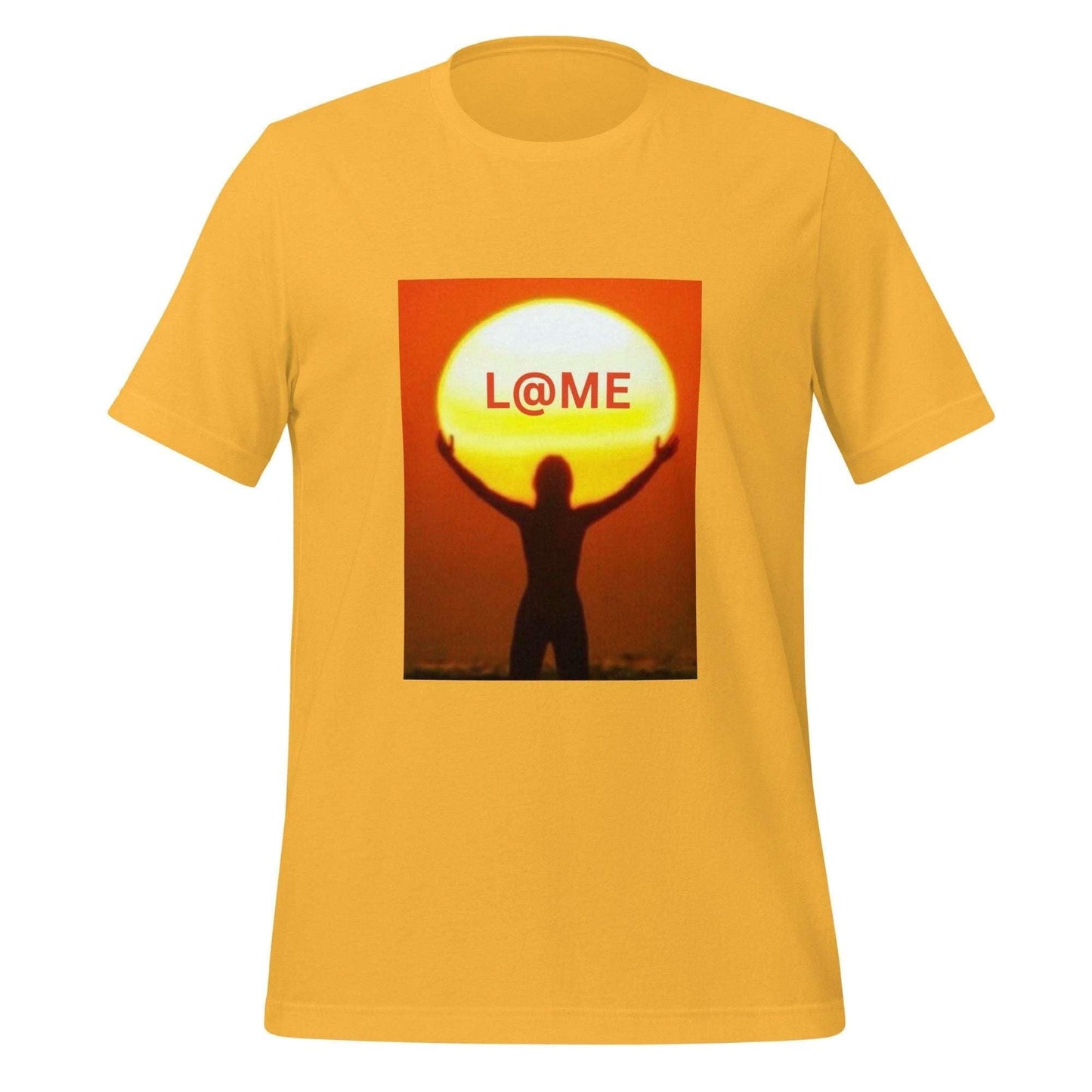 Golden Sunrise Unisex T-Shirt | Premium Cotton, Bold Graphic 26 £ T-SHIRT L@ME