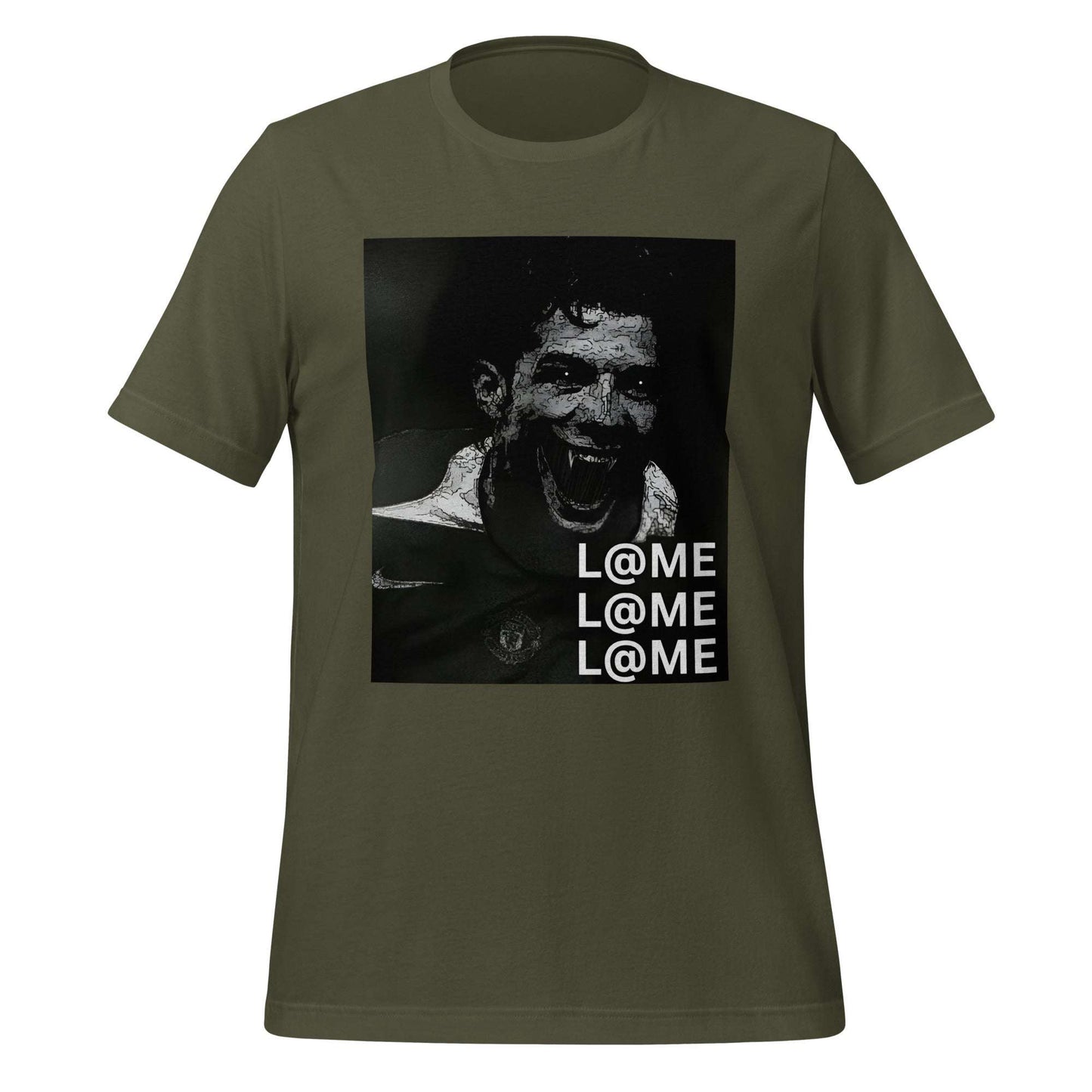 L@ME Adrenaline Rush Graphic Tee | Black & White Cotton Shir 26 £ T-SHIRT L@ME