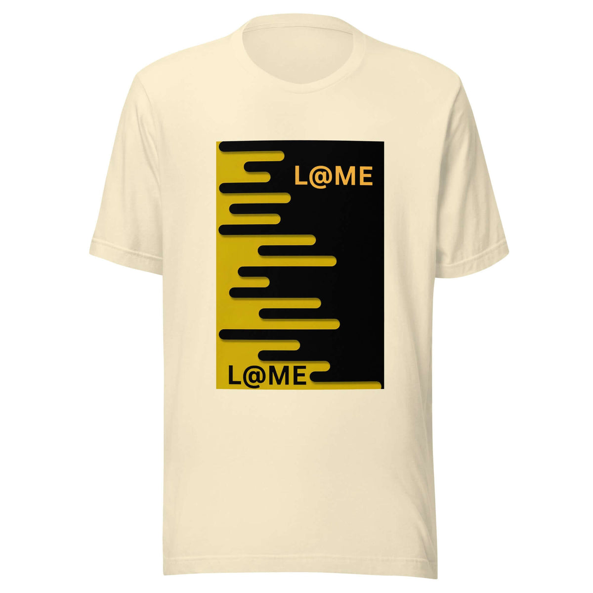 Black LME Shadow Fear graphic tee with bold shadow design and relaxed fit.