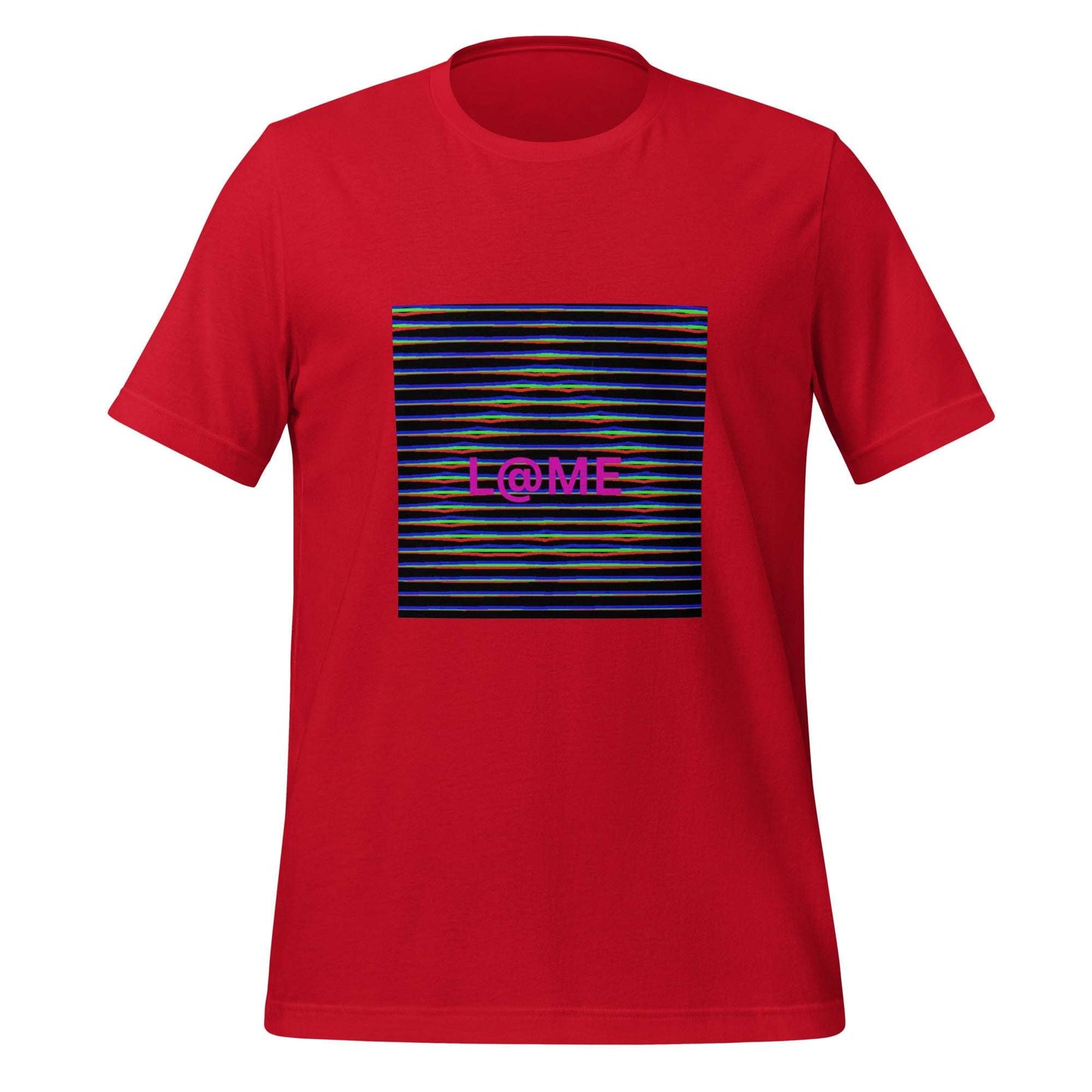 L@ME Black Cyber Glitch Art Graphic Tee | Premium Cotton 26 £ L@ME